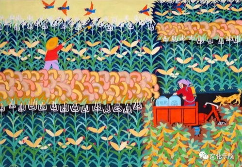 乐陵农民画作品入选国家级 新生活 新风尚 新年画 美术创作展